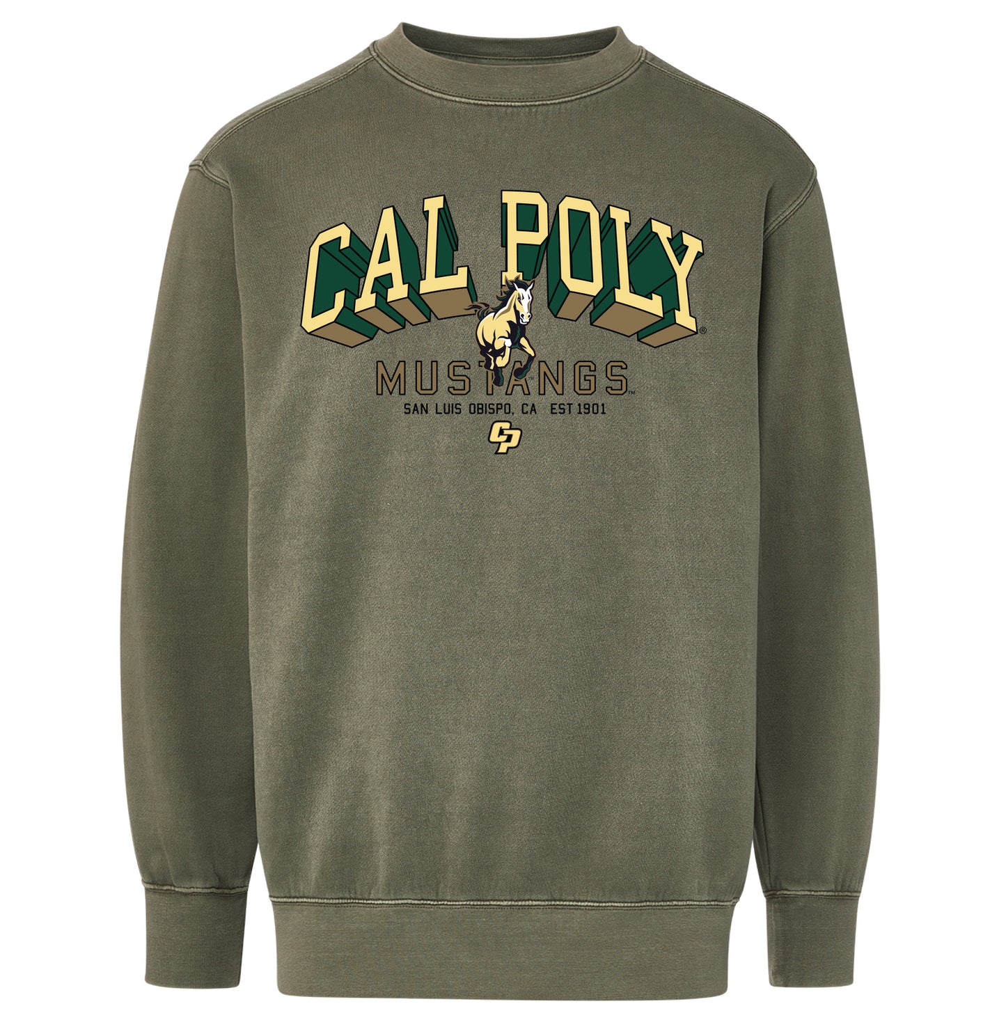 Cal Poly Coastal Color Crewneck Sweatshirt